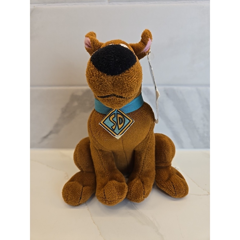 Scoob! Scooby-Doo 7" Sitting Dog Plush‎ Toy Stuffed Animal
